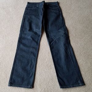 Boys Debenhams Dark Wash Straight Jeans Size 15 from England  NWOT